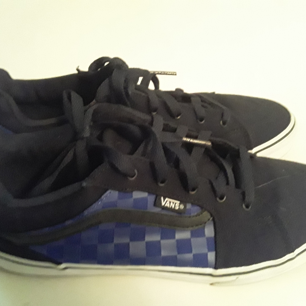 Van's Filmore Black/ Surf the Web Size 7